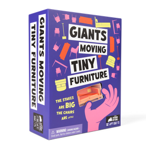 Giants Moving Tiny Furniture