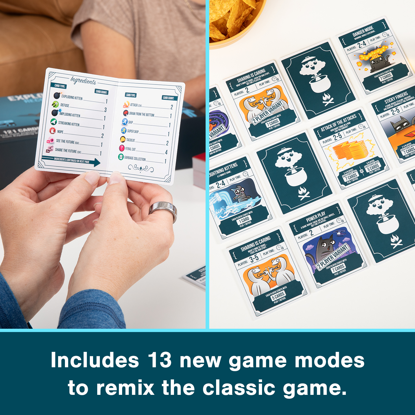 Exploding Kittens: Recipes for Disaster