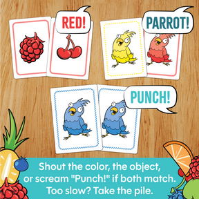 Berry Cherry Parrot Punch 