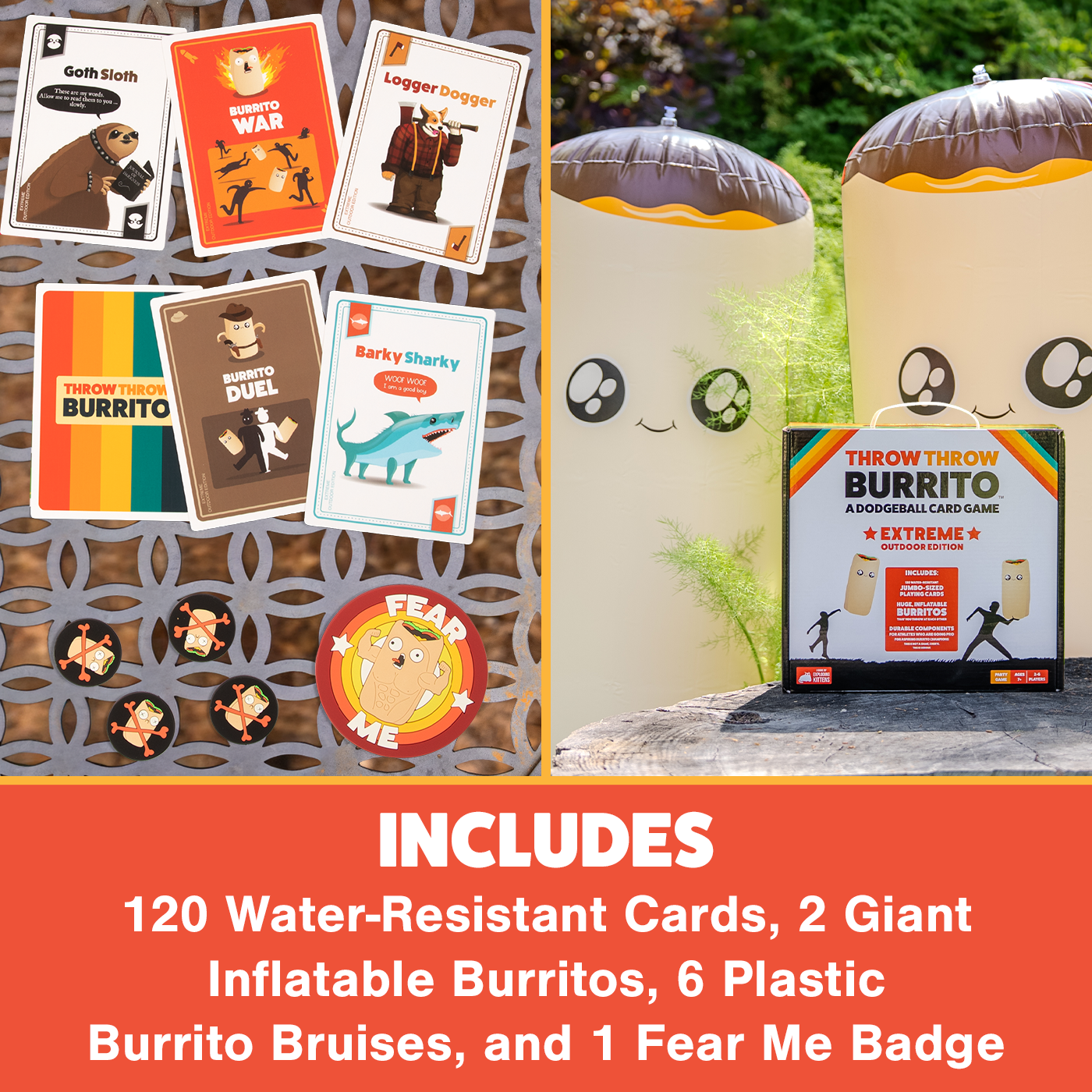 Throw Throw Burrito: Extreme Outdoor Edition