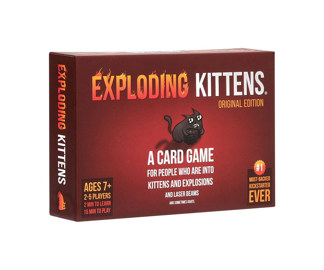 Exploding Kittens Original Edition game box