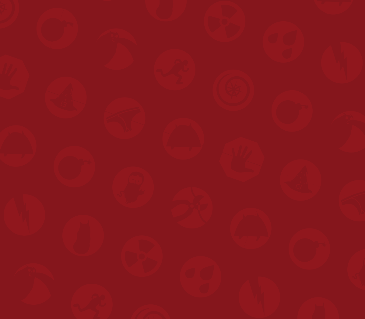Dark red patterned banner background