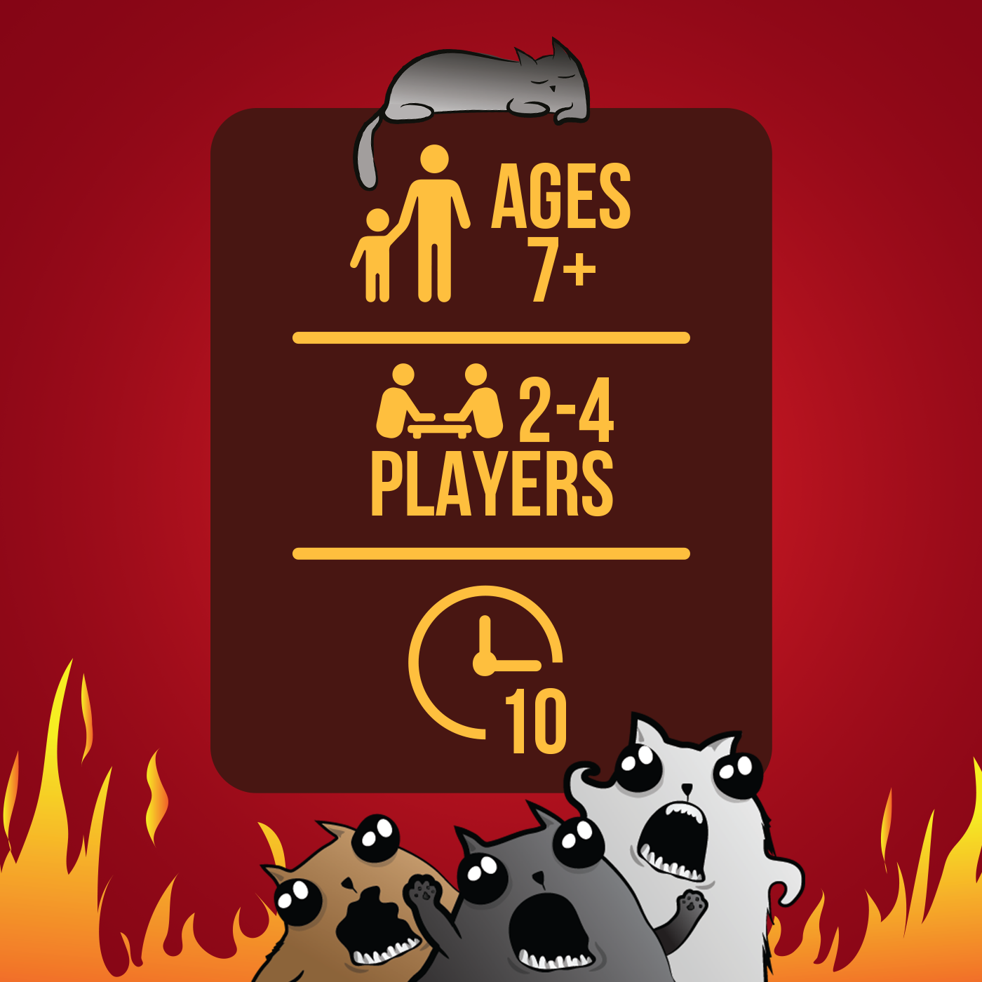 Exploding Kittens Original: Grab & Game Edition