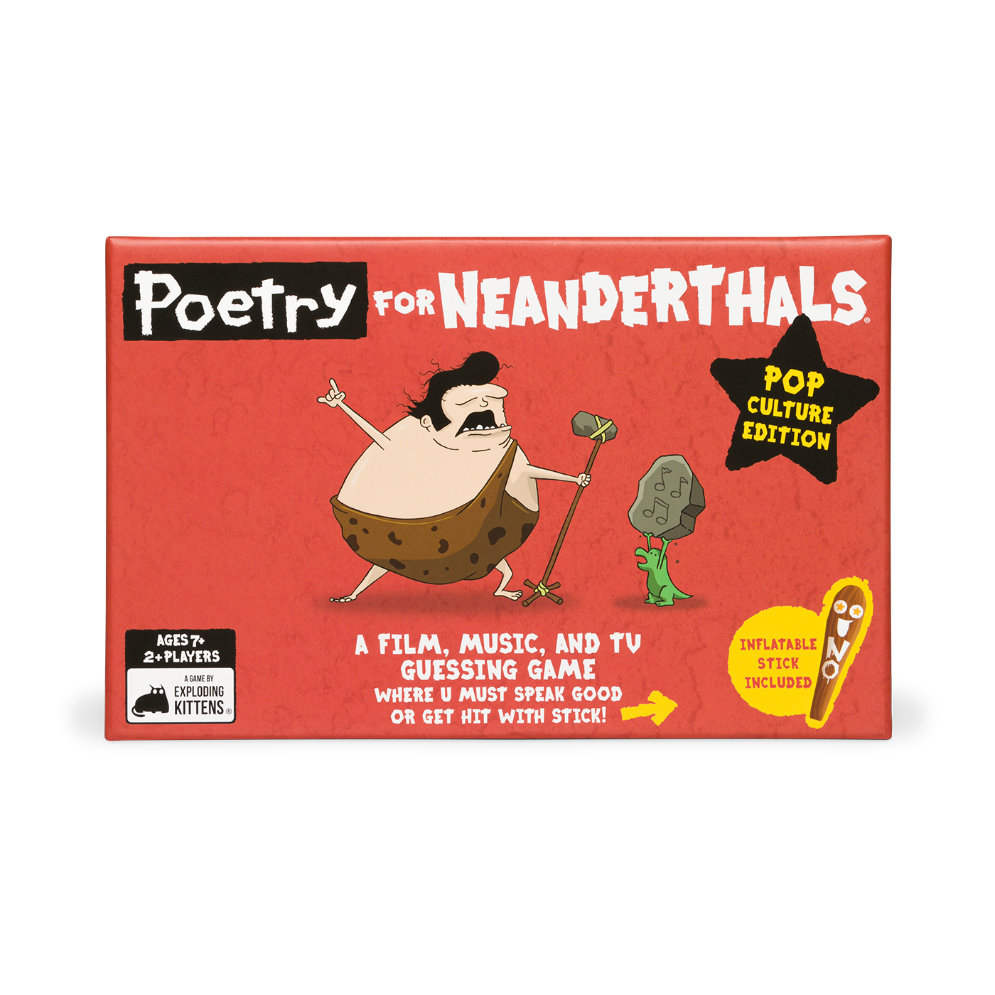 Poetry For Neanderthals: Pop Culture Edition 