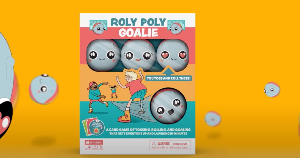 Roly Poly Goalie game contents promo graphic 