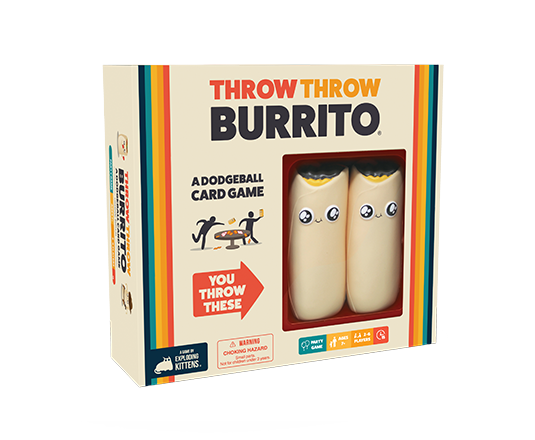 Throw Throw Burrito game box