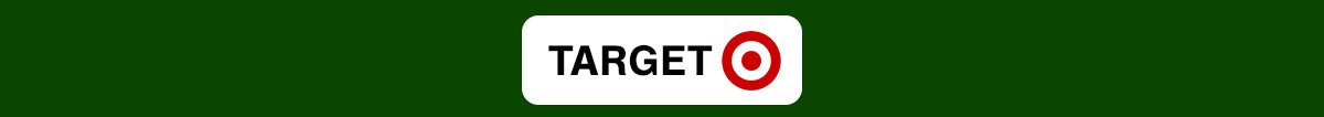 Buy at Target call-to-action button on a green banner