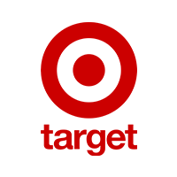 Target bullseye logo in red 