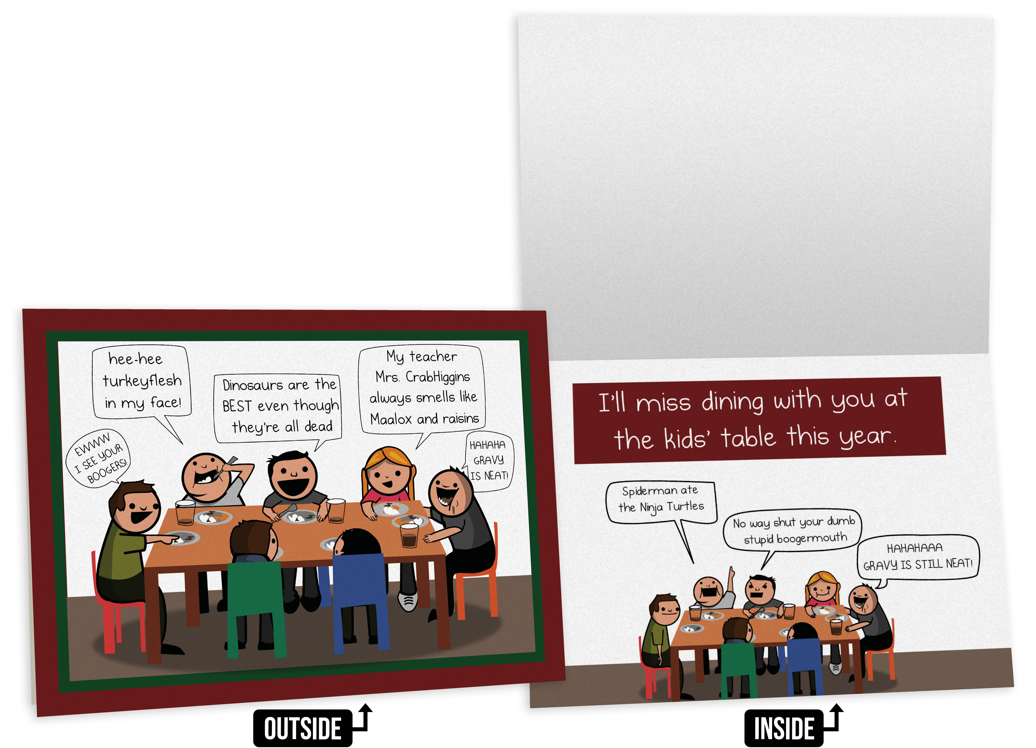 Thanksgiving - Holiday Card 