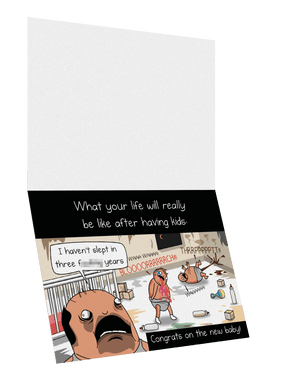 Newborn Baby - NSFW Friendship Card