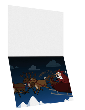 Reindeer Coffee - NSFW Holiday Card