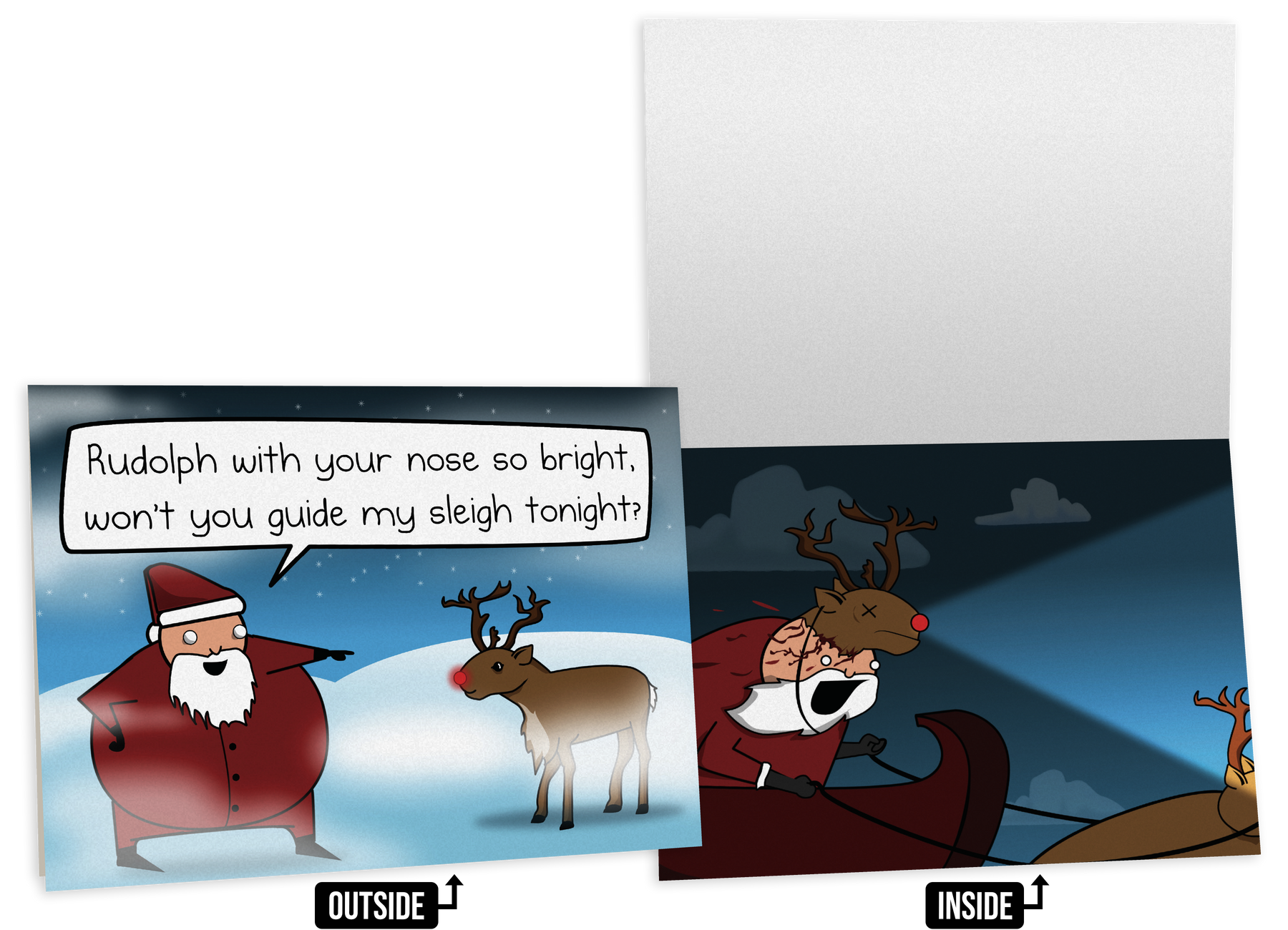 Rudolph - NSFW Holiday Card