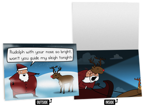 Rudolph - NSFW Holiday Card