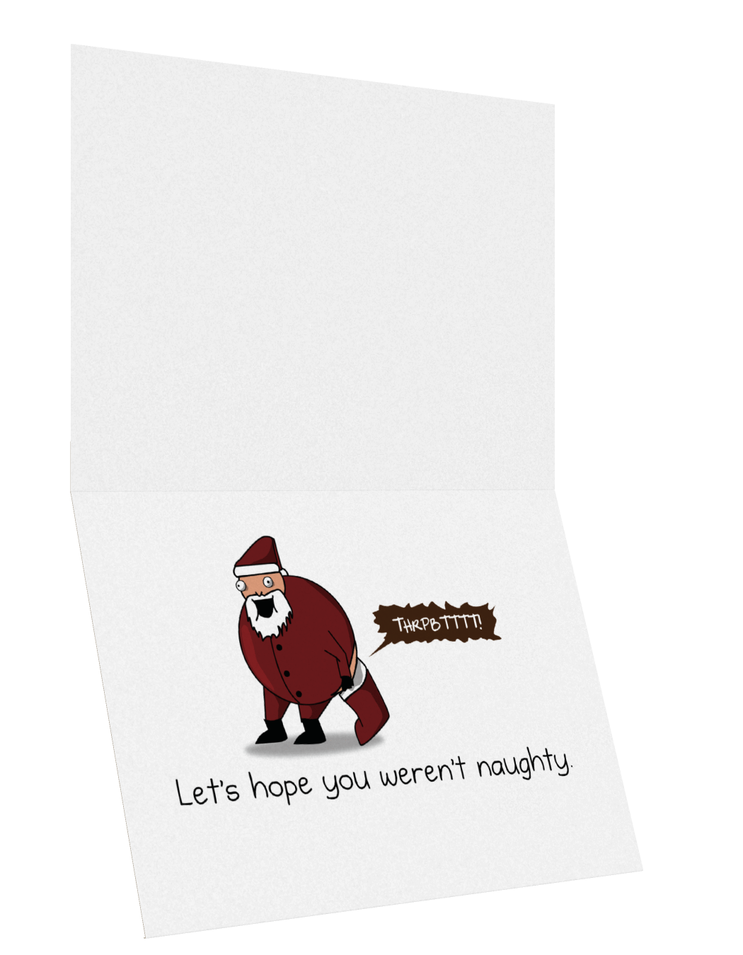 Santa’s Fiber - NSFW Holiday Card