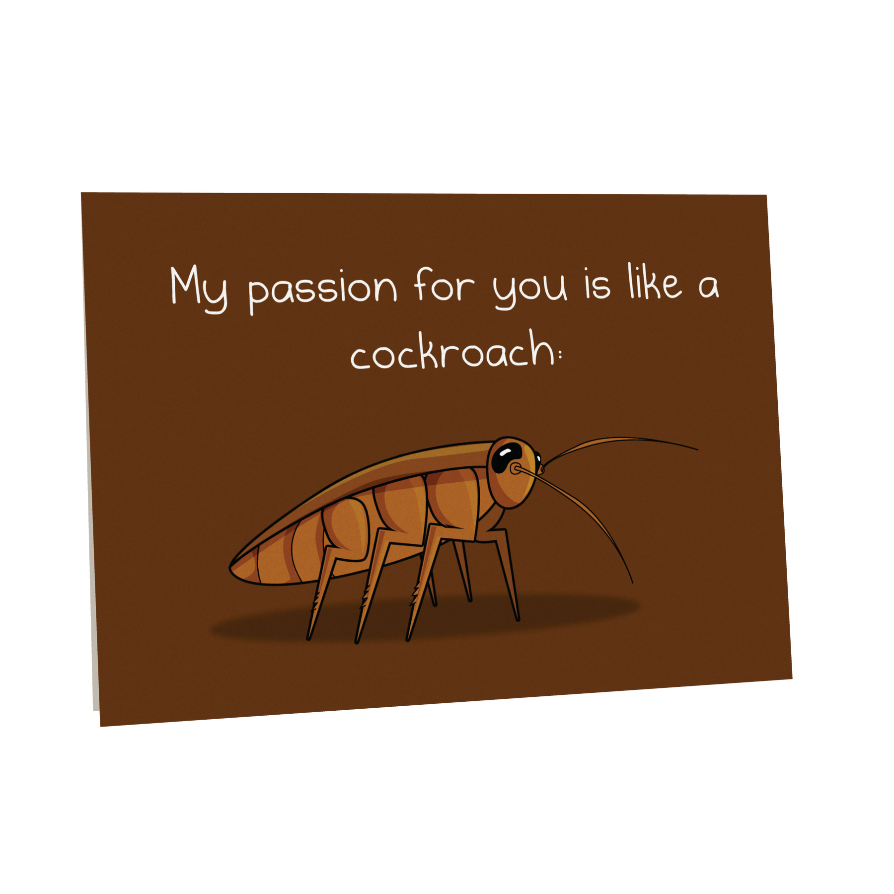 Cockroach - NSFW Love & Friendship Greeting Card