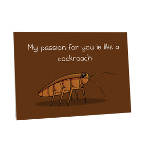 Cockroach - NSFW Love & Friendship Greeting Card