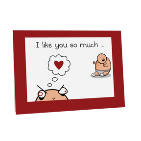 Baby Kick - NSFW Love & Friendship Greeting Card