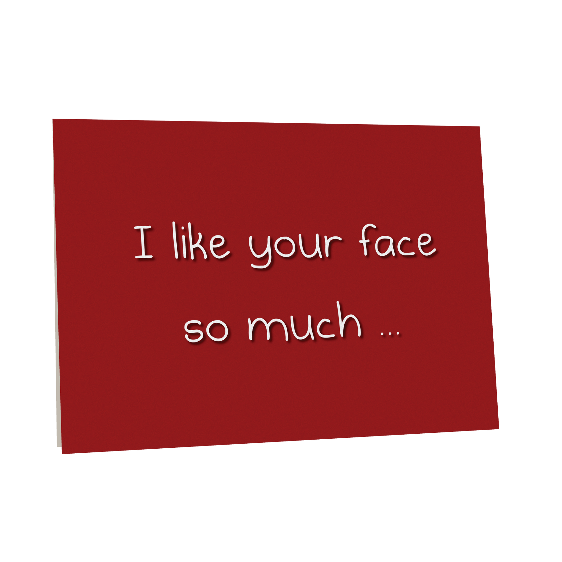 Face Freezer - NSFW Love & Friendship Greeting Card