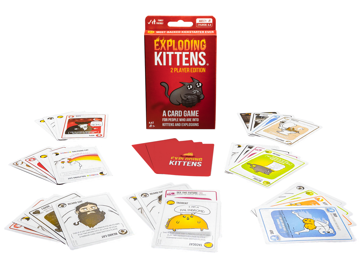 Exploding Kittens 2-Player Edition