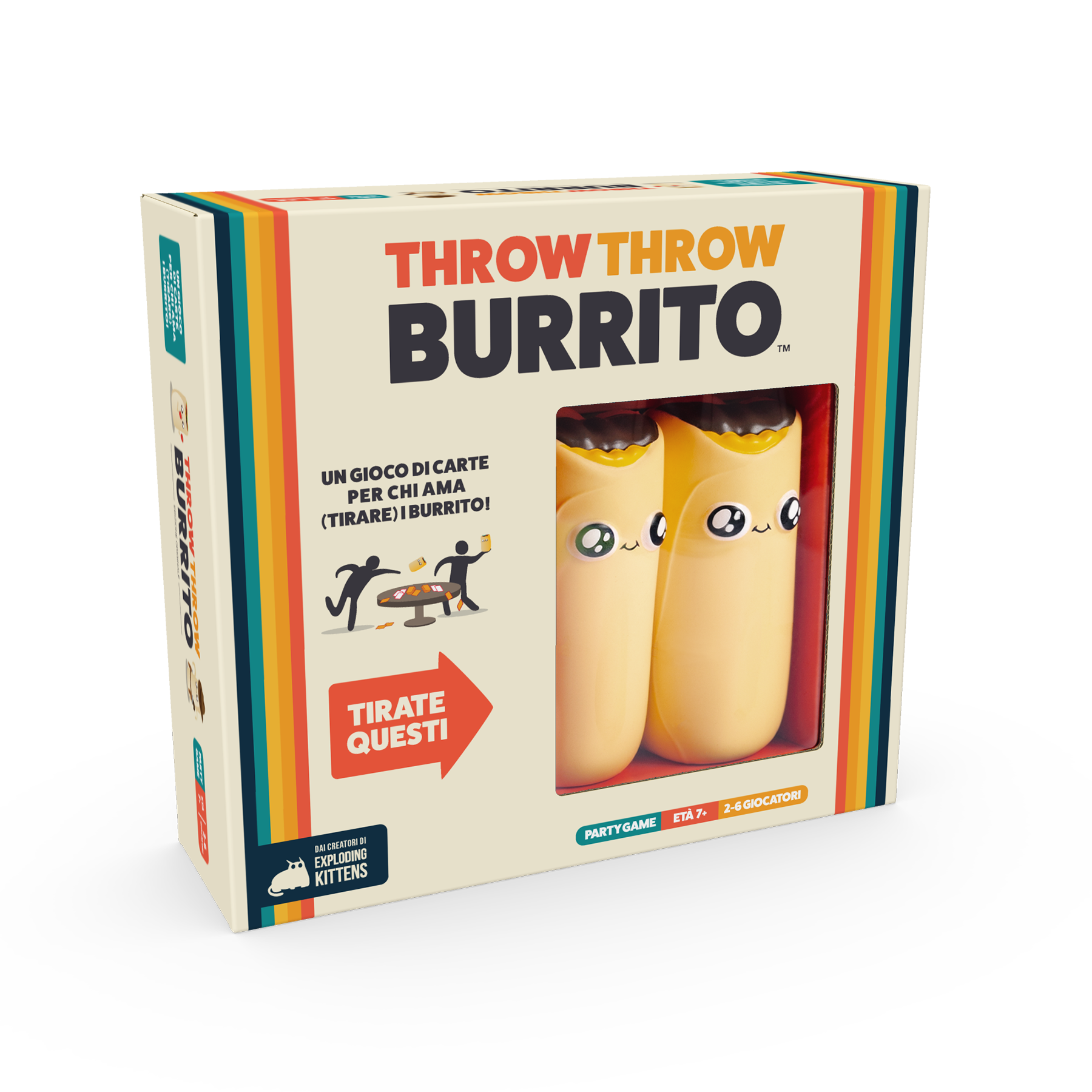 Throw Throw Burrito | Dodgeball Card Game